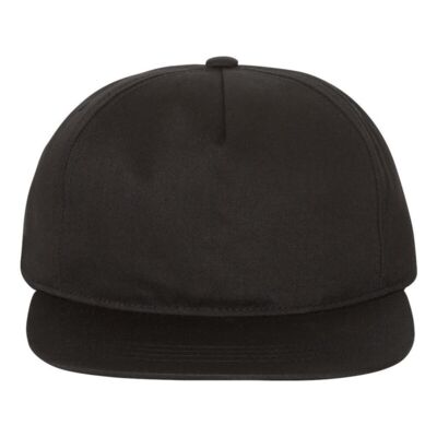 Lightly-Structured Five-Panel Snapback Cap Thumbnail