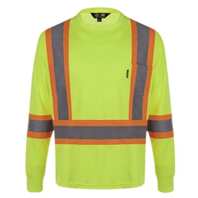 S05970 - Lookout - Adult Long Sleeve Hi-Vis T-Shirt Thumbnail